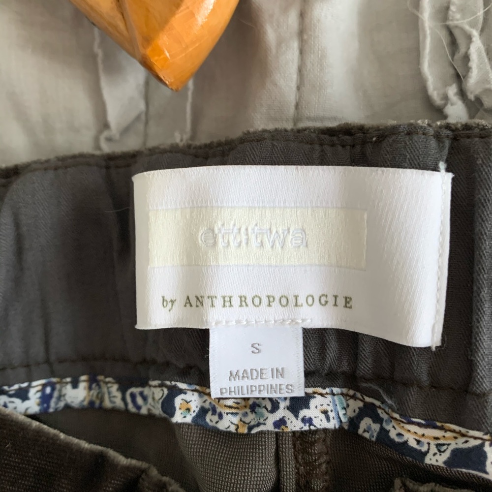 Anthropologie cuffed velvet trousers - Picture 3 of 8